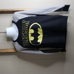 Batman Black & Gery  Long Sleeve Sweater